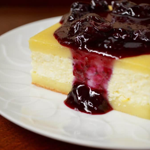 Lower-Histamine Cheesecake Blintz Casserole