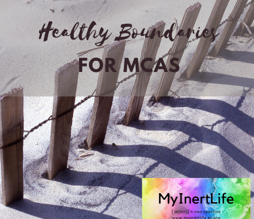 healthy boundaries for MCAS