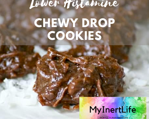 Lower Histamine Chewy Drop Cookies