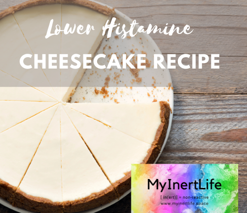 lower histamine cheesecake