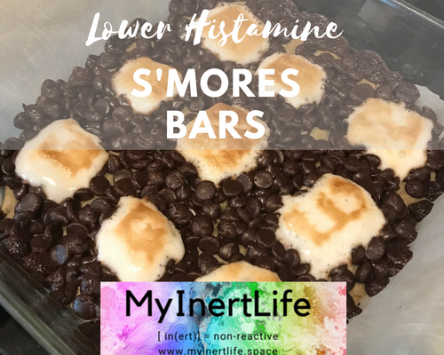 lower histamine s'mores bars