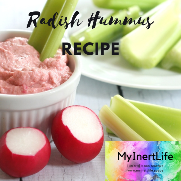 radish hummus