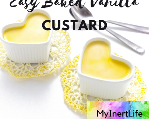 Deliciously Creamy Lower Histamine Baked Custard