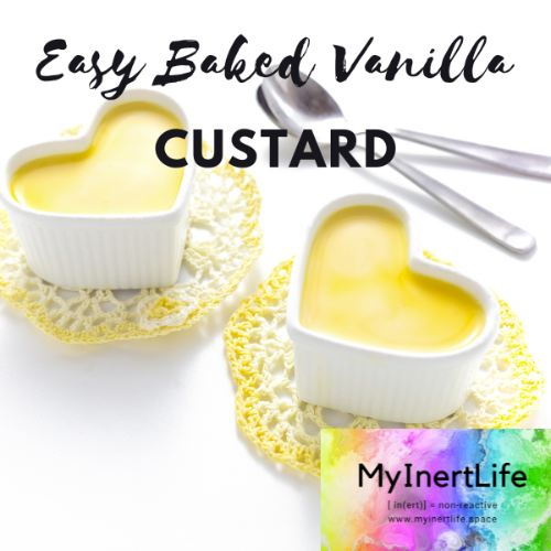 Deliciously Creamy Lower Histamine Baked Custard