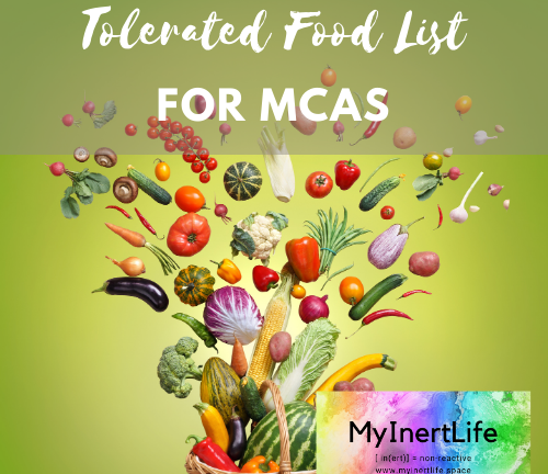 MCAS tolerated foods