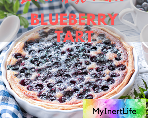 Lower Histamine Blueberry Tart