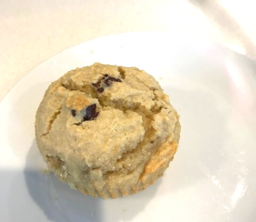 cassava chocolate chip muffins