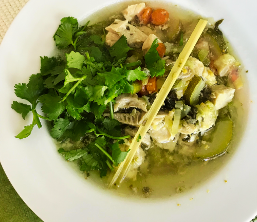 lower histamine lemongrass soup