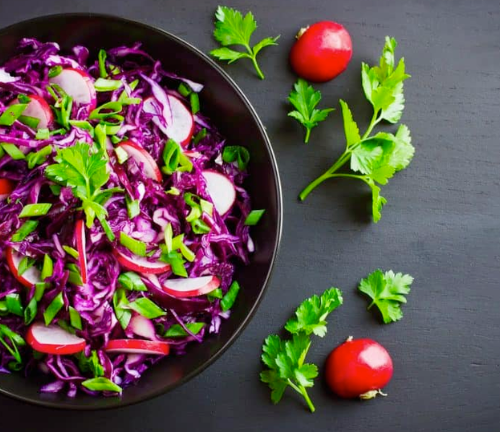 lower histamine liver support salad