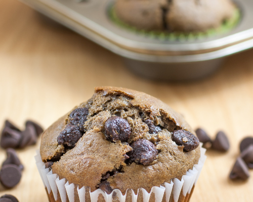 Liver Support Chocolate Chip Muffins