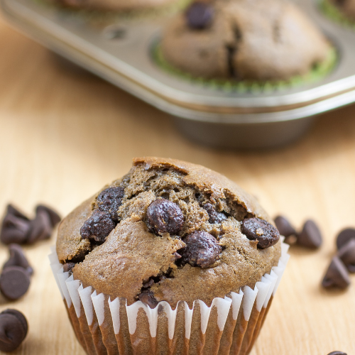 Liver Support Chocolate Chip Muffins