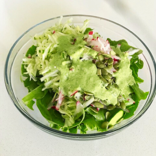 Lower Histamine Green Goddess Dressing