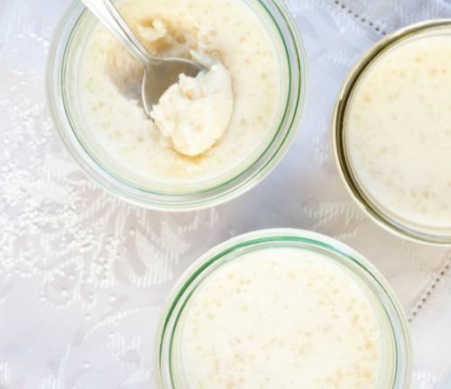 lower histamine tapioca pudding