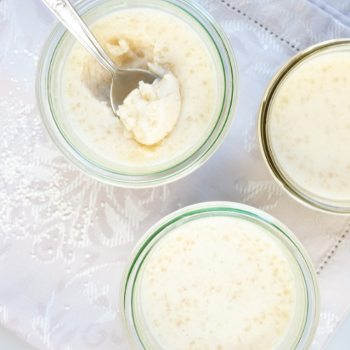 Lower Histamine Tapioca Pudding