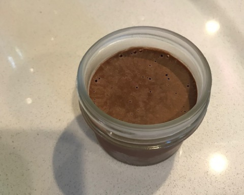 No-Bake Egg-Free Chocolate Custard