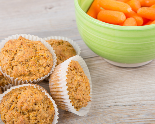 Supergut Carrot Cake Muffins