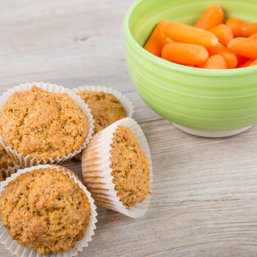 Supergut Carrot Cake Muffins