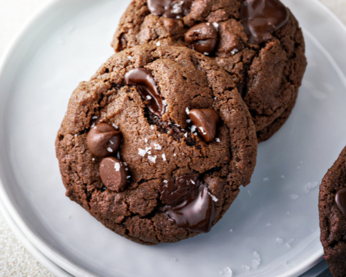 Supergut Salted Brownie Cookies