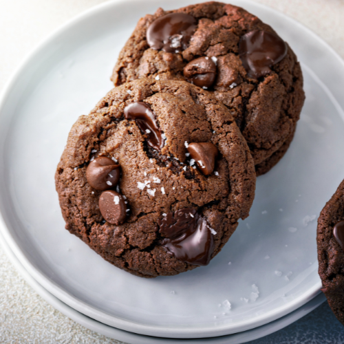 Supergut Salted Brownie Cookies